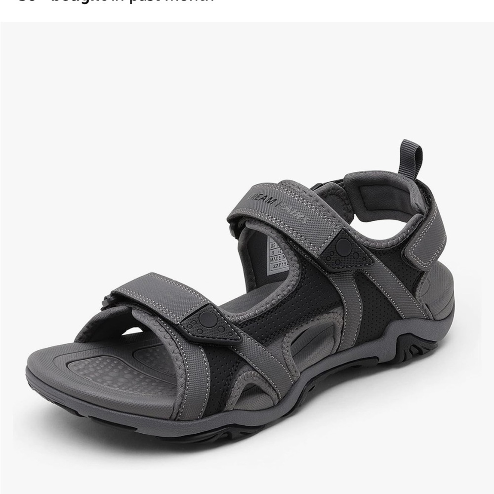 Men's Gray Sandals